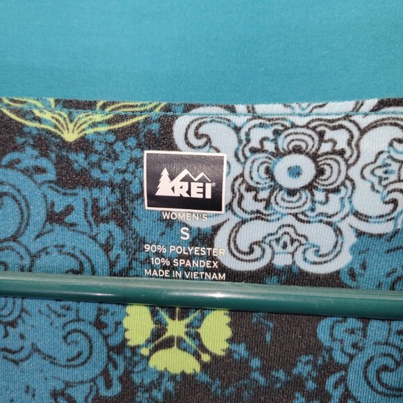 REI Womens Shirt Teal V-Neck Sleeveless Top Size S - Picture 3 of 11
